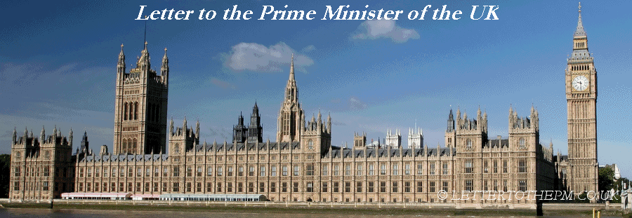Letter to the Prime Minister of the UK